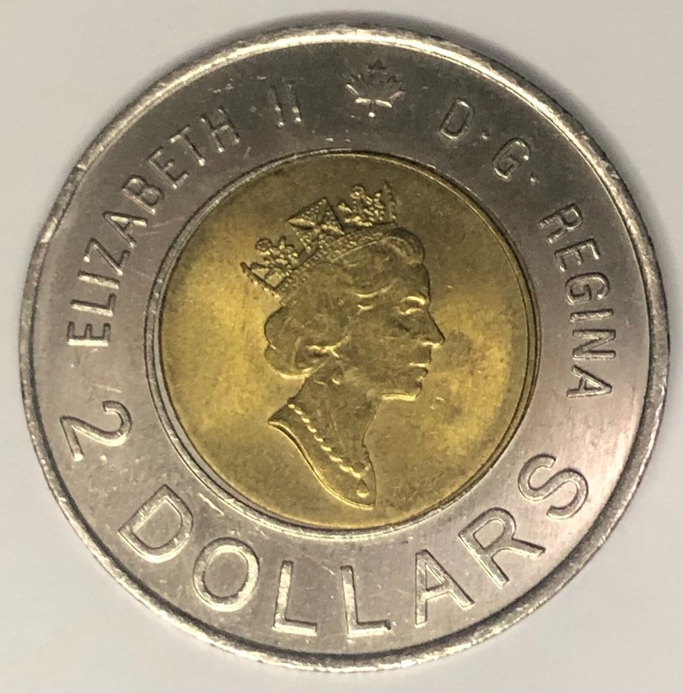 [121] 2000 Canada 2 Dollars - Elizabeth II Knowledge, CIRCULATED MINT