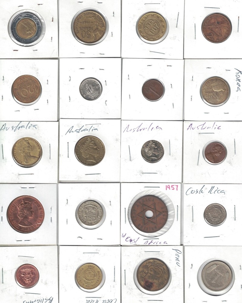 WORLD COIN LOT.