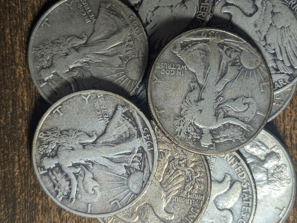 Walking Liberty Half(S) 90% Silver Chose How Many! Huge Savings On Multiple!