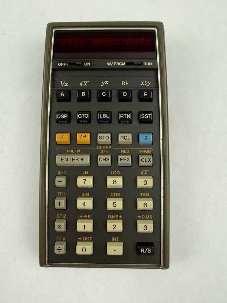 Hewlett Packard HP-65 Calculator W/ Case, Cards/ Programs, Manuals, Charger ++