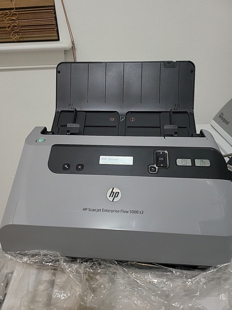 hp Scanjet Enterprise Flow 5000 S3 Document and Image Scanner