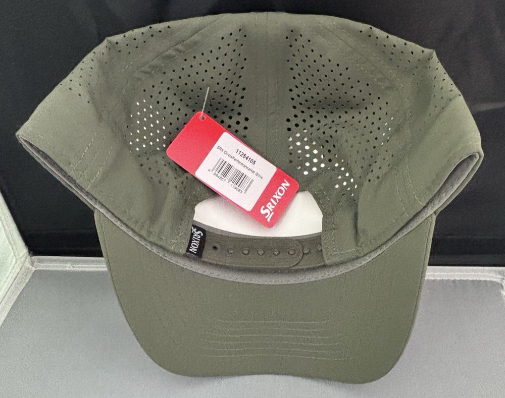 SRIXON Circle Performance Golf Hat Snapback NEW Olive Green