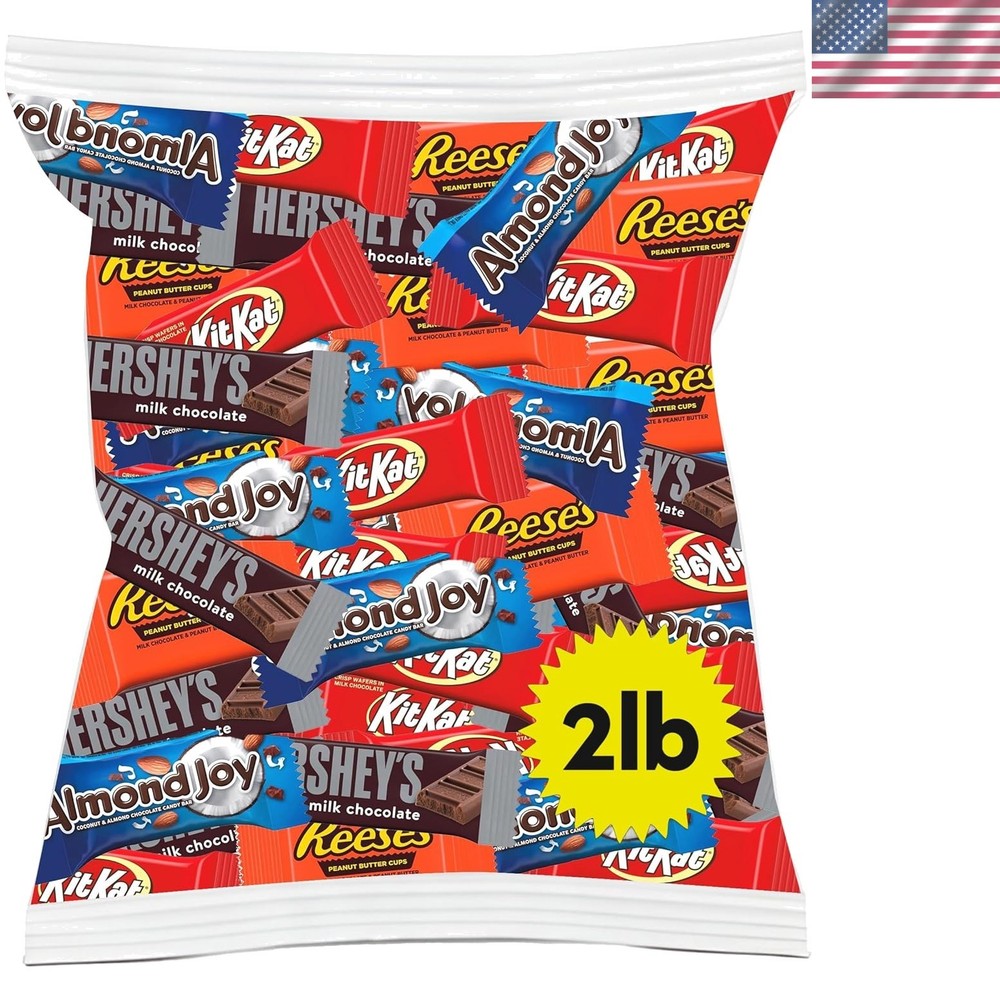 Individually Wrapped Snack Chocolate Bars - Great for Sharing & Occasions