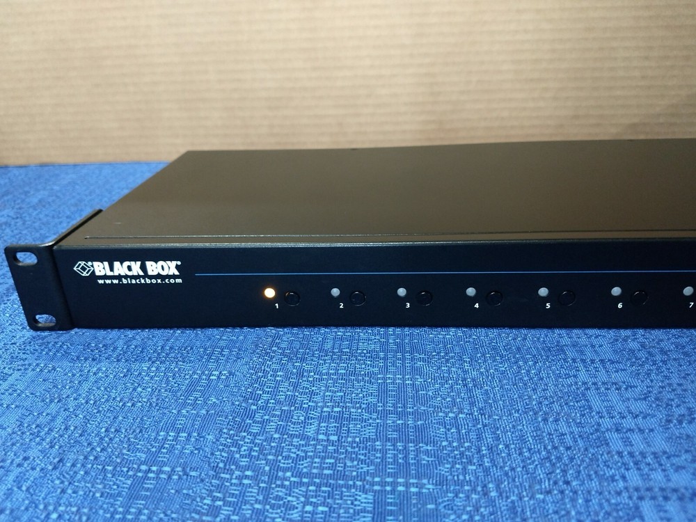 Black Box AVSW-DVI8X1 8 x 1 DVI Switch with Audio