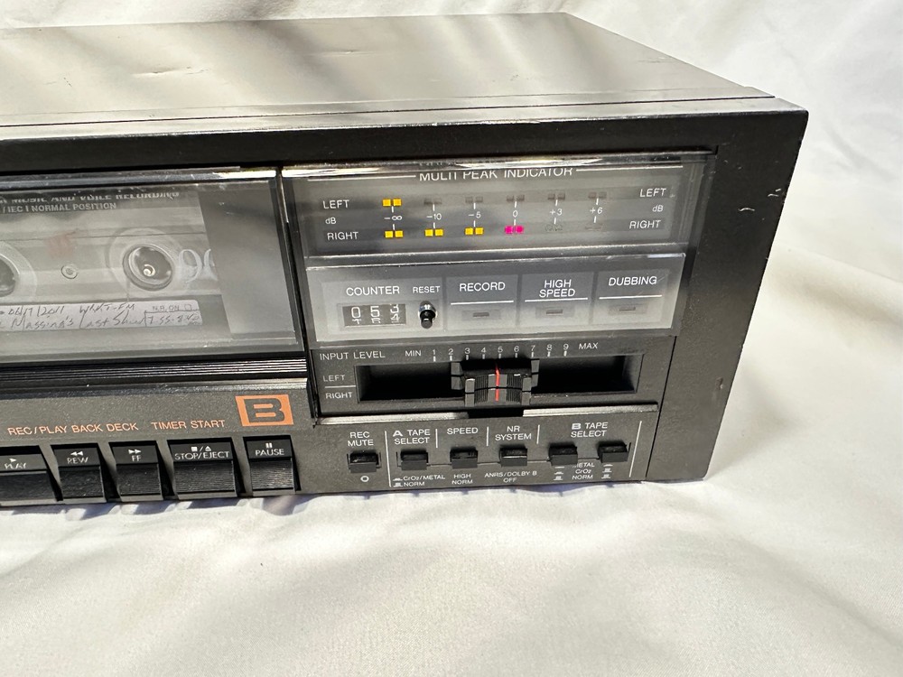 JVC KD-W110 Dual Cassette Deck