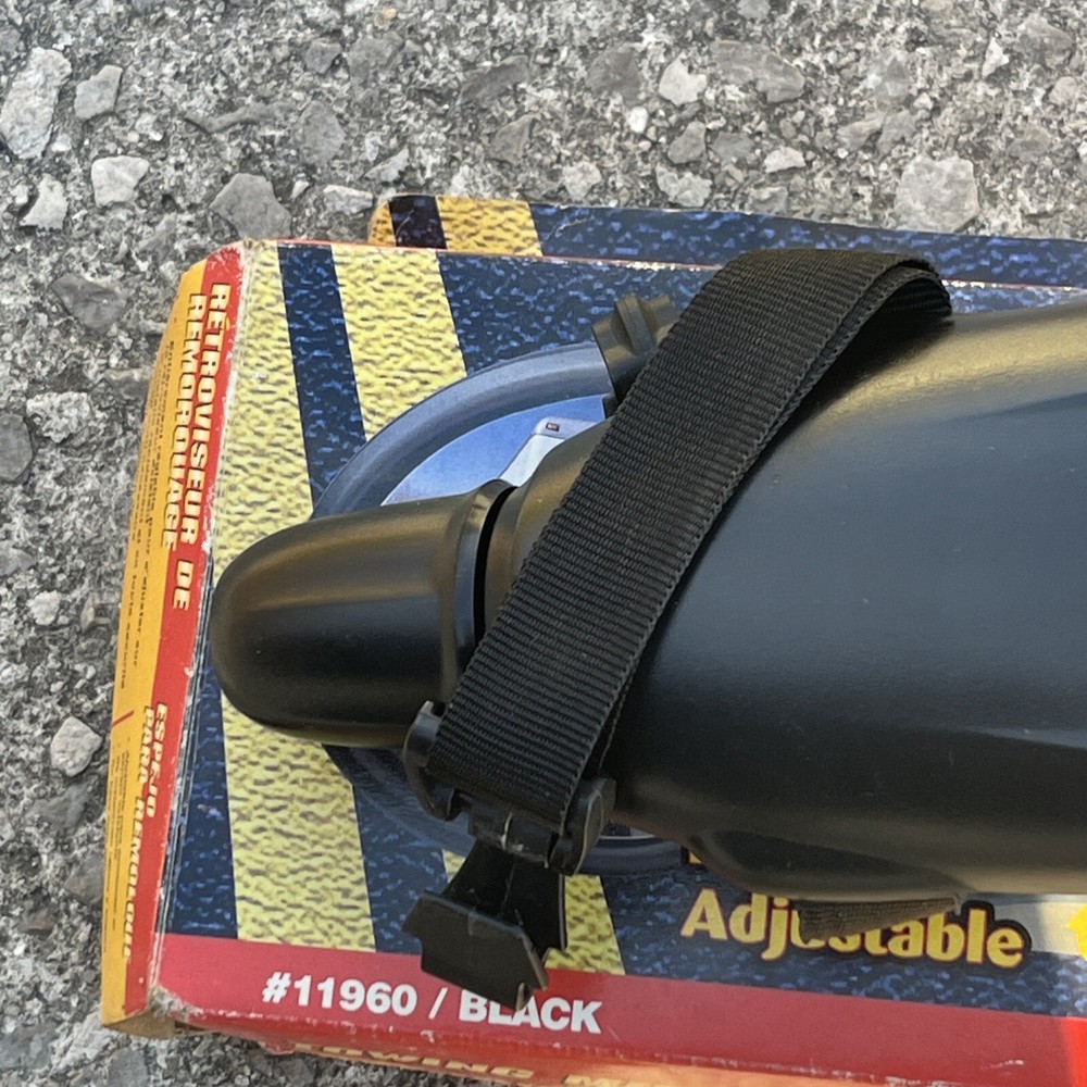 CIPA Universal Towing Mirrors (2) Both Fit Left Or Right Side No Tools Required