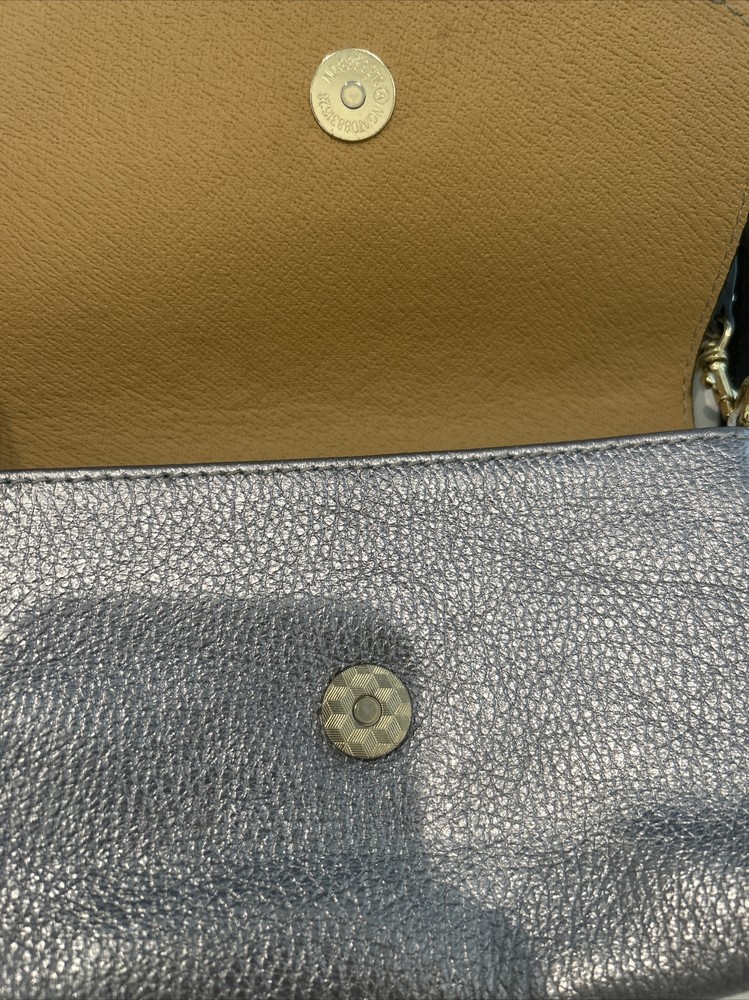 All Leather Silver With Pink Undertone 5”x7,5”x1”