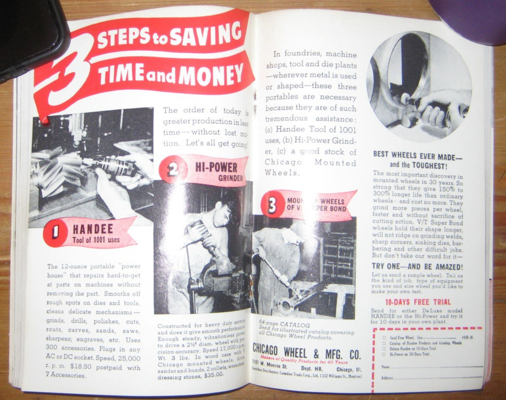 1941, Machine Tool Blue Book, Fray Machine Tool Company
