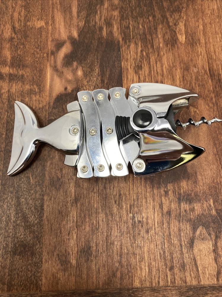Maxima Lazy Fish Corkscrew Wine Bottle Opener
