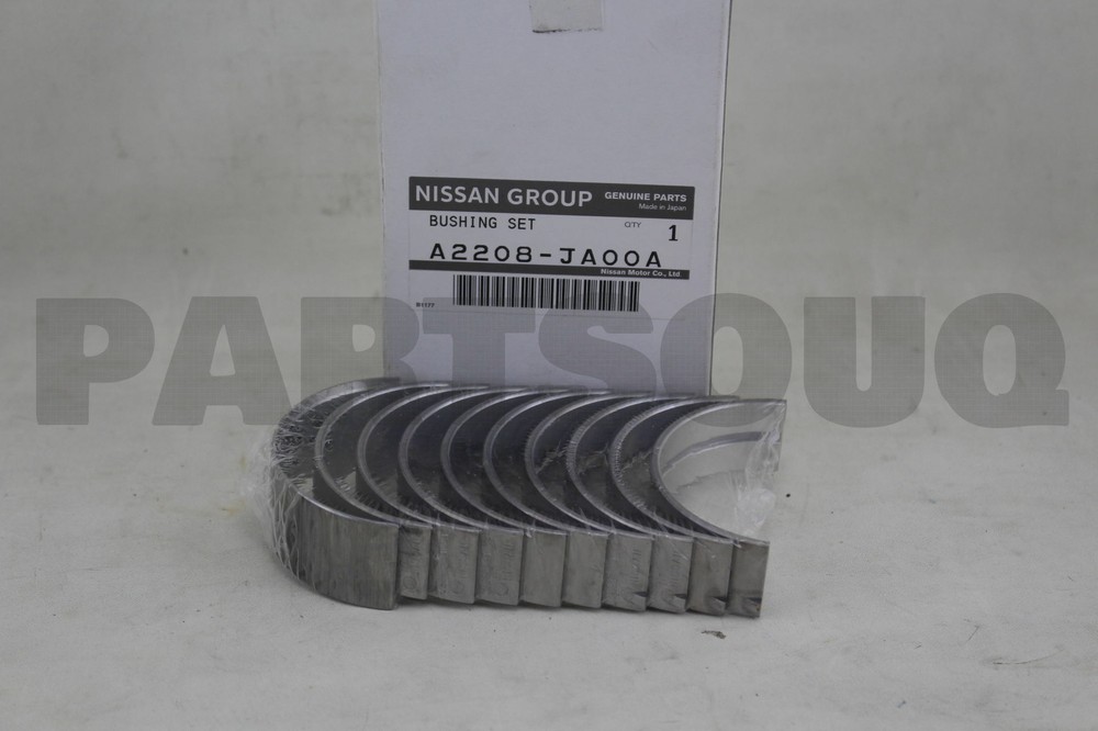 A2208JA00A Genuine Nissan BEARING SET-CRANKSHAFT A2208-JA00A