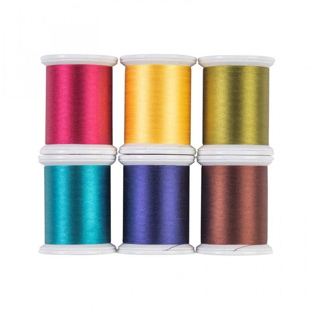 Kimono Silk 6-Spool Thread Set Summer Collection by Superior Threads