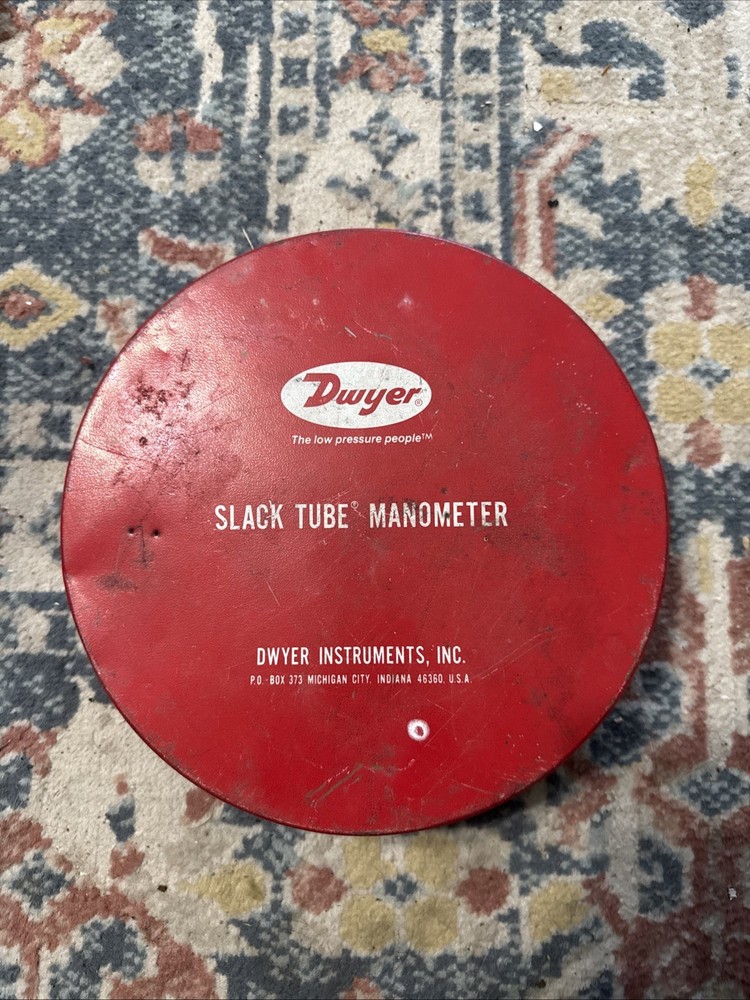 Dwyer Slack Tube Manometer