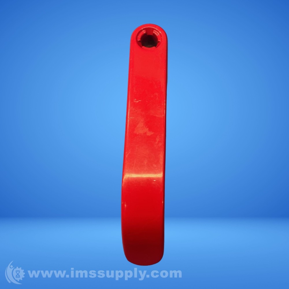Red Plastic Handle with Internal Mounting Hole USIP
