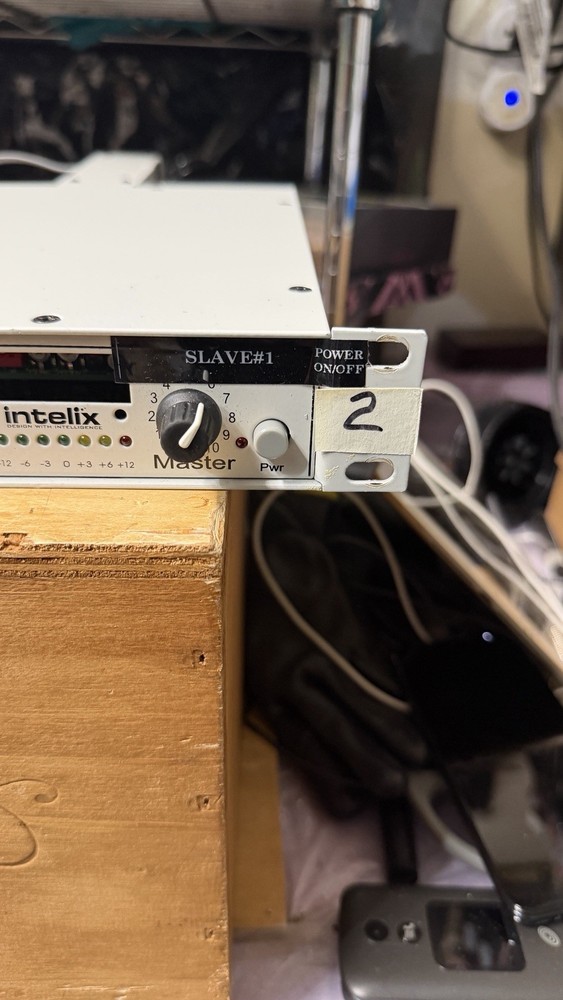 Intelix Audio Mixer Rack Unit Tested Working No Power Cable