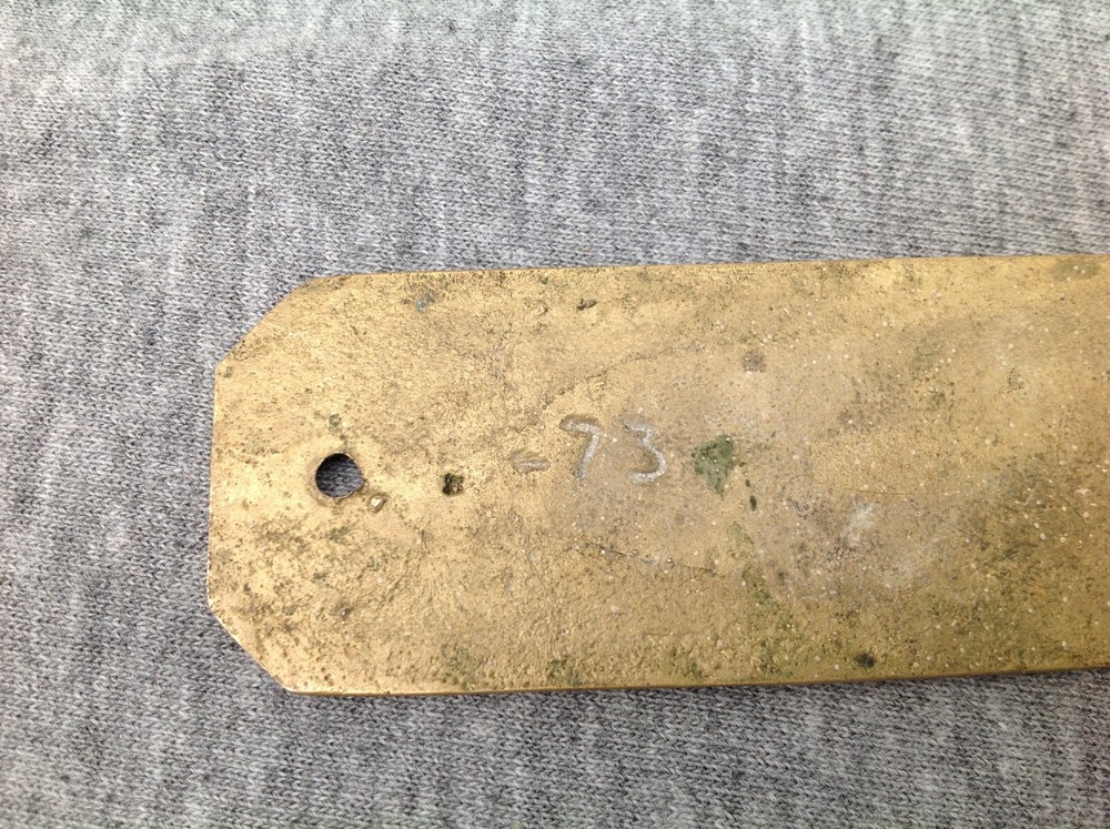 Brass "Manager" Plaque