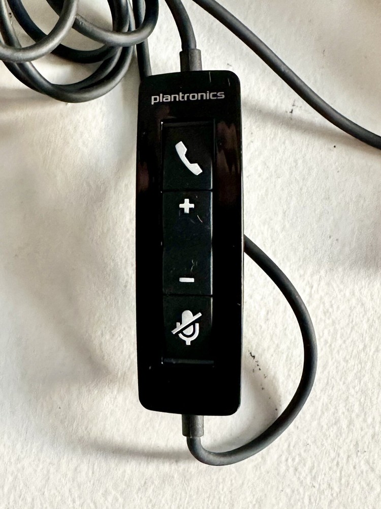 Plantronics Blackwire C520-M Stereo Computer Headset USB Connection Black TESTED