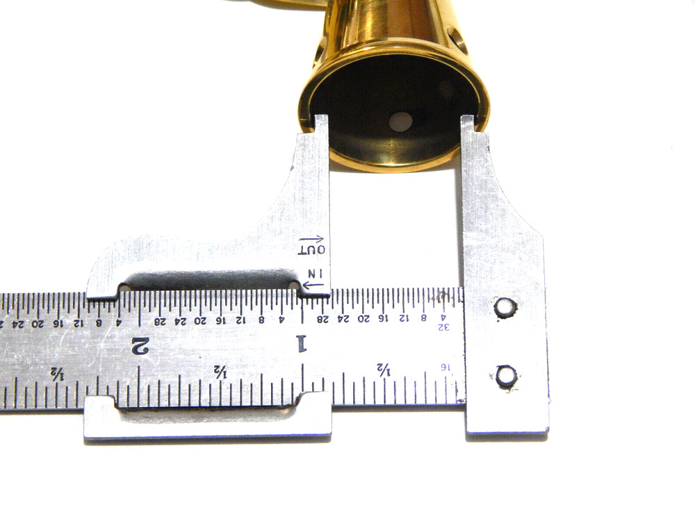 Vintage Classic Philadelphia Brass Caster With Solid Brass Fork and Cup