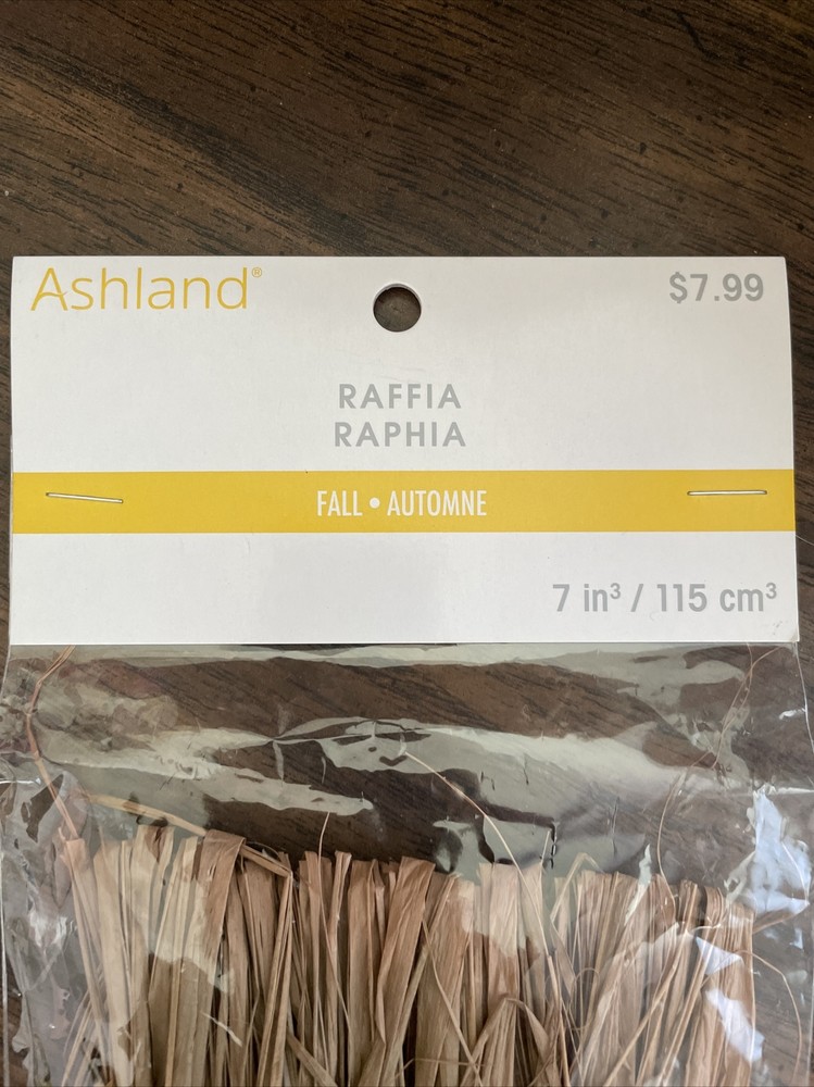 Ashland Fall Raffia Lot Of 2