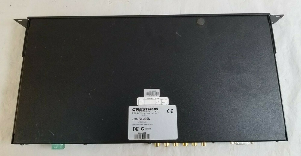 CRESTRON DM-TX-300 Digital Media Transmitter UNTESTED