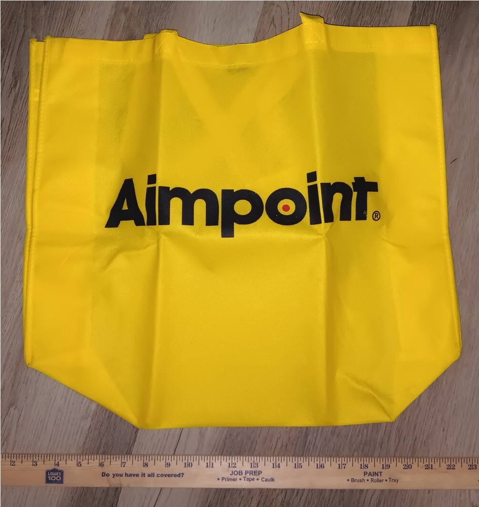 Huge NRA/Aimpoint shopping, tote bag