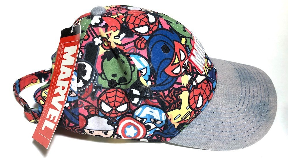 Full Color Marvelous Marvel Comics Logo Hat - New