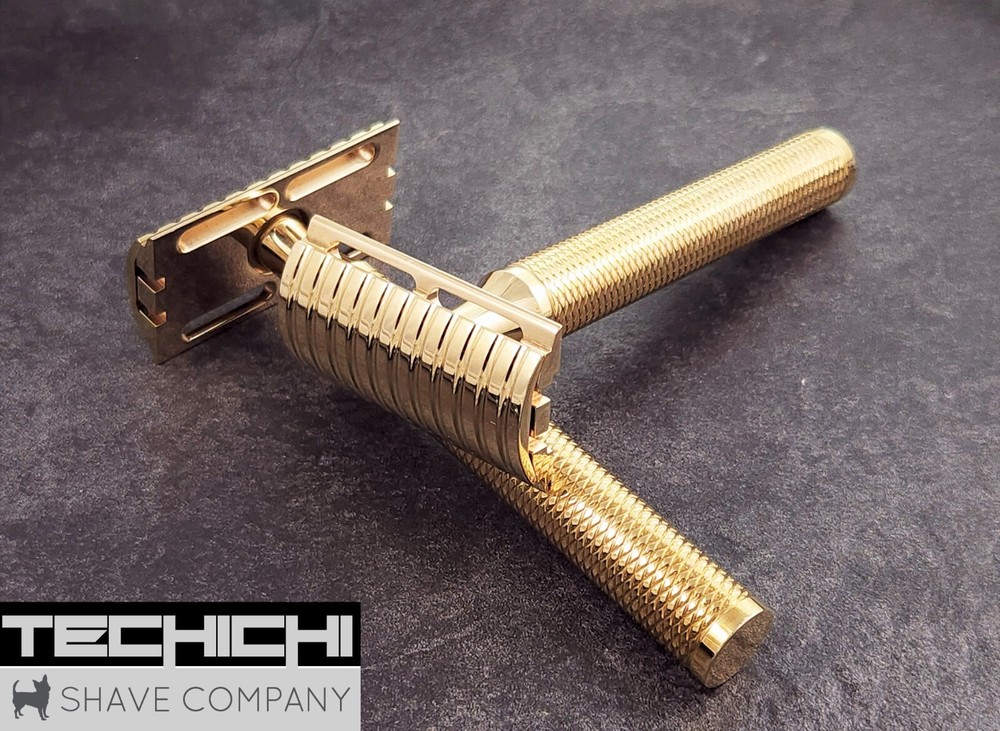 All Brass DiShi 3 Piece Double Edge Safety Razor