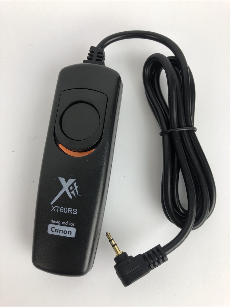 XIT XT60RS DESIGNED FOR CANON WIRED REMOTE CONTROL BLACK New