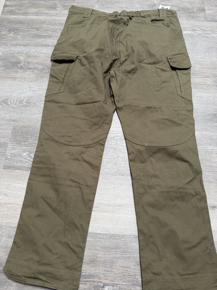 Olive Tactical Hunting Pants Solid Pattern Regular Size 40x30 Outdoor Utility