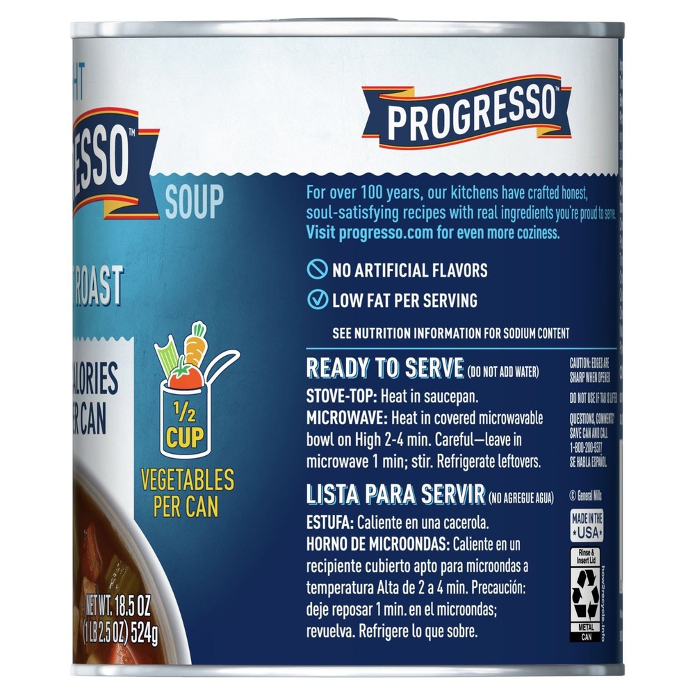 Progresso Light Soup Beef Pot Roasted 18.5 oz