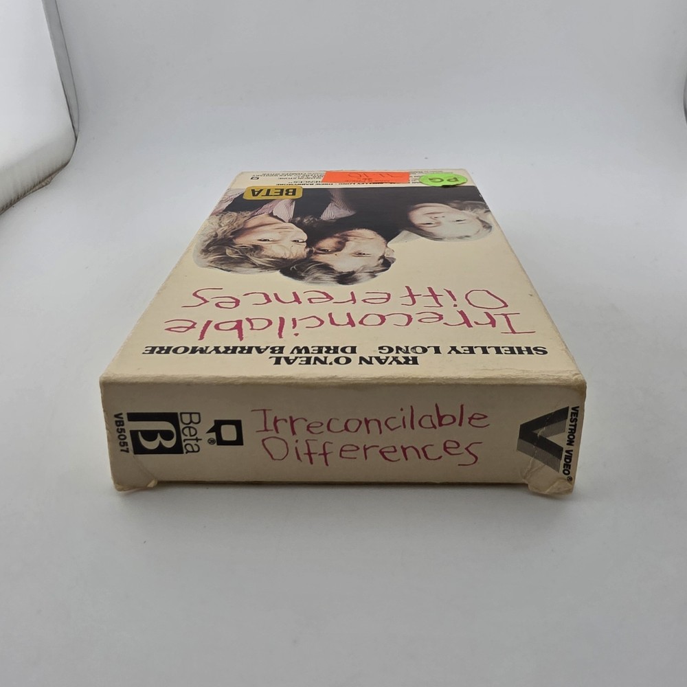 Irreconcilable Differences - Betamax Tape - 1985 - Comedy (Not VHS)