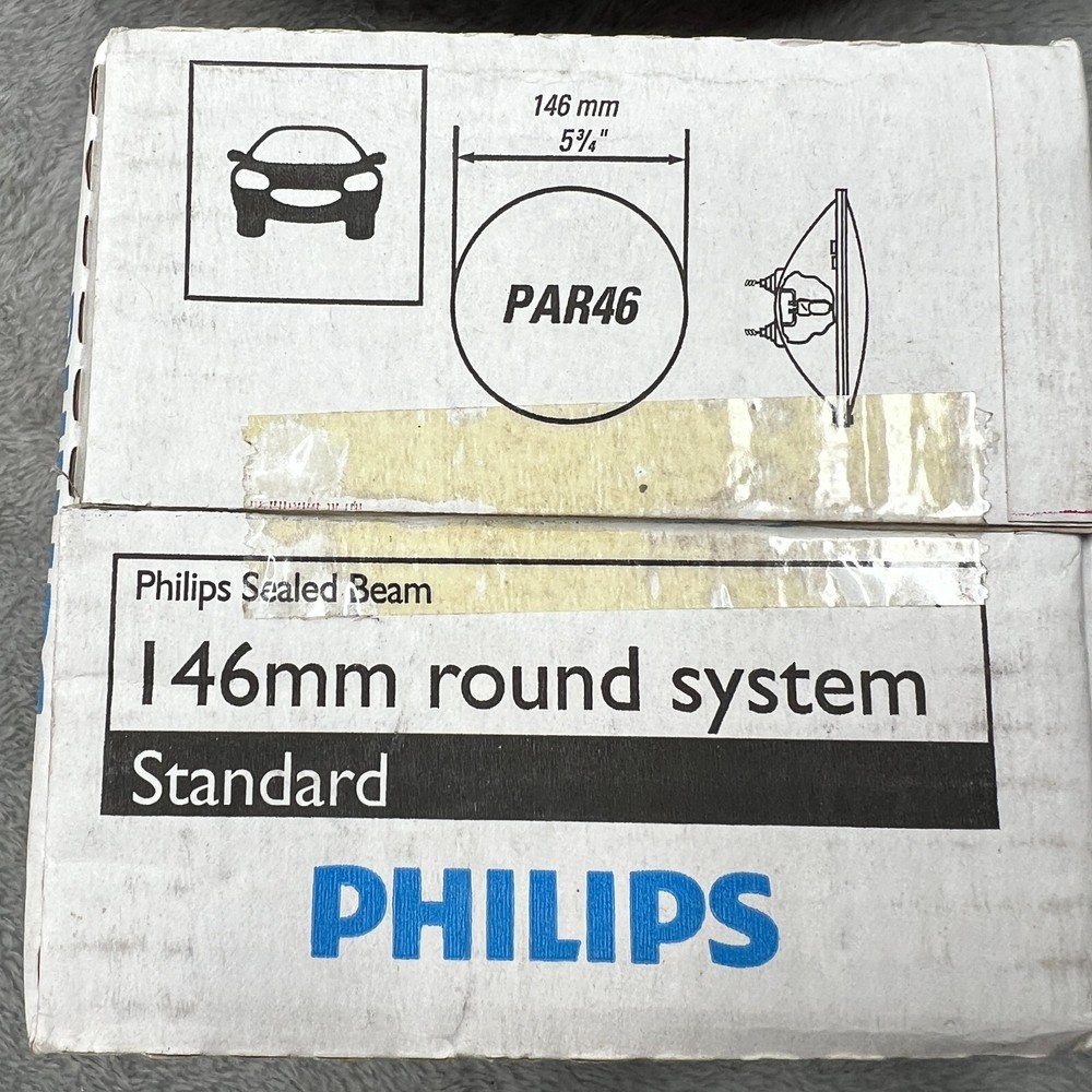 Philips 4421C1 Sealed Beam Headlight Bulb Genuine Vintage Replacement