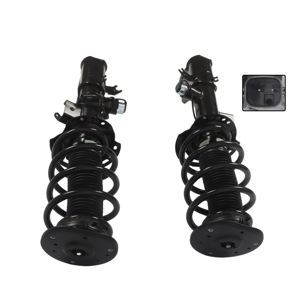 Pair For 2017-2020 Lincoln Continental Front Shock Struts Assemblies w/Electric
