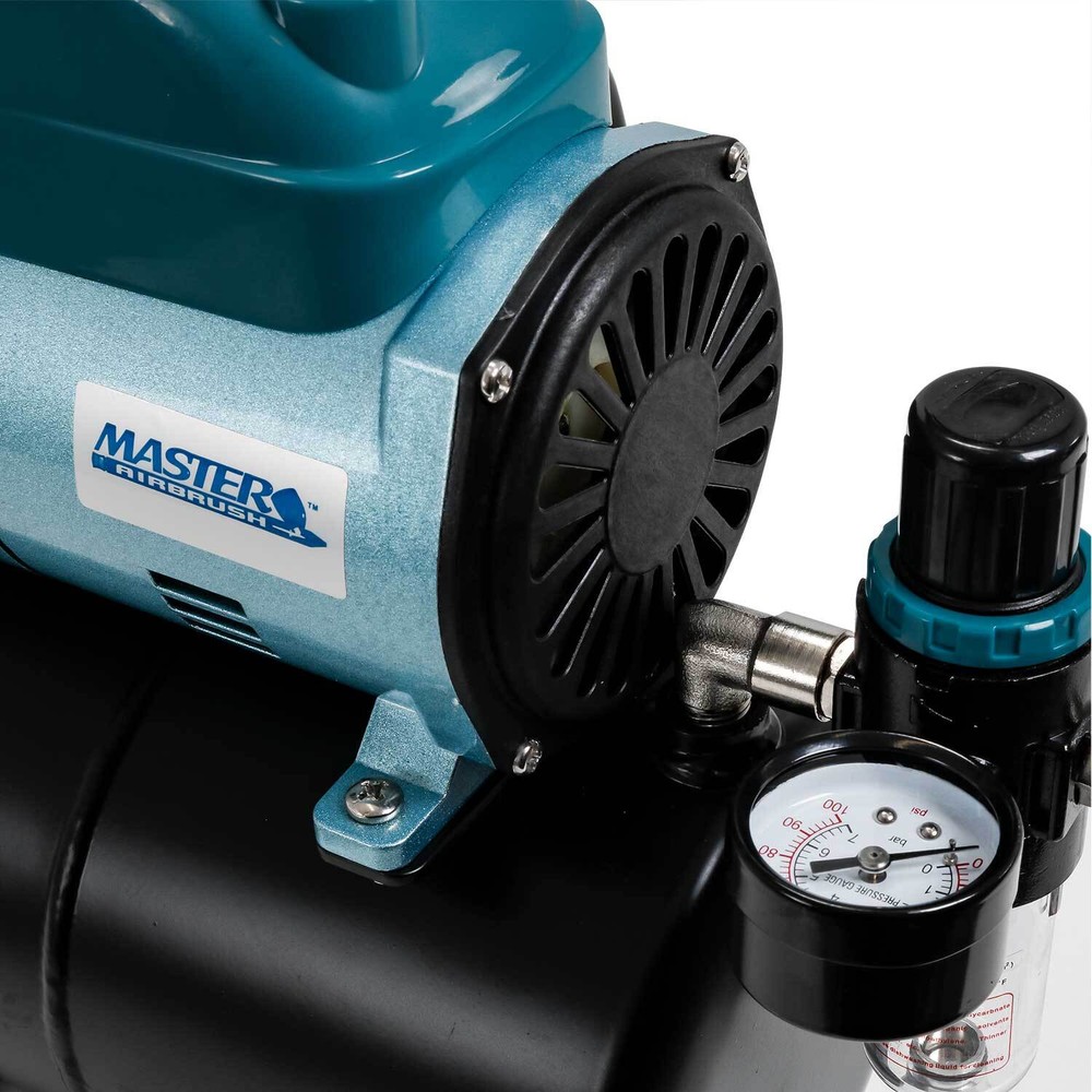 Master Airbrush Cool Runner High Performance Compressor w/ Air Tank, TC-40T