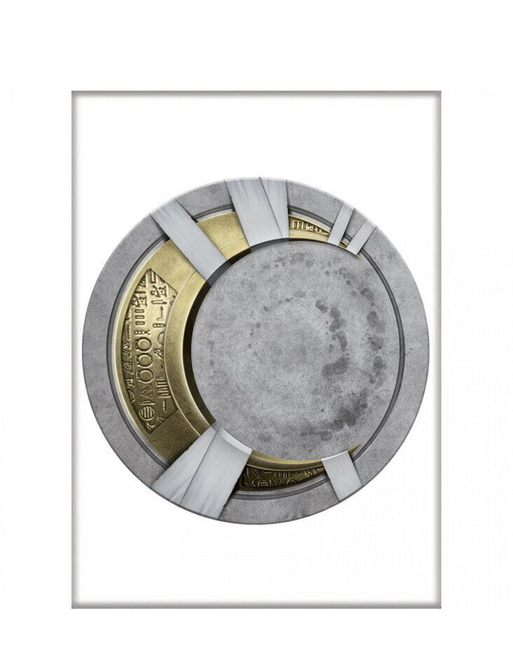Marvel Studios Moon Knight Wrapped Moon Symbol Magnet Multi-Color