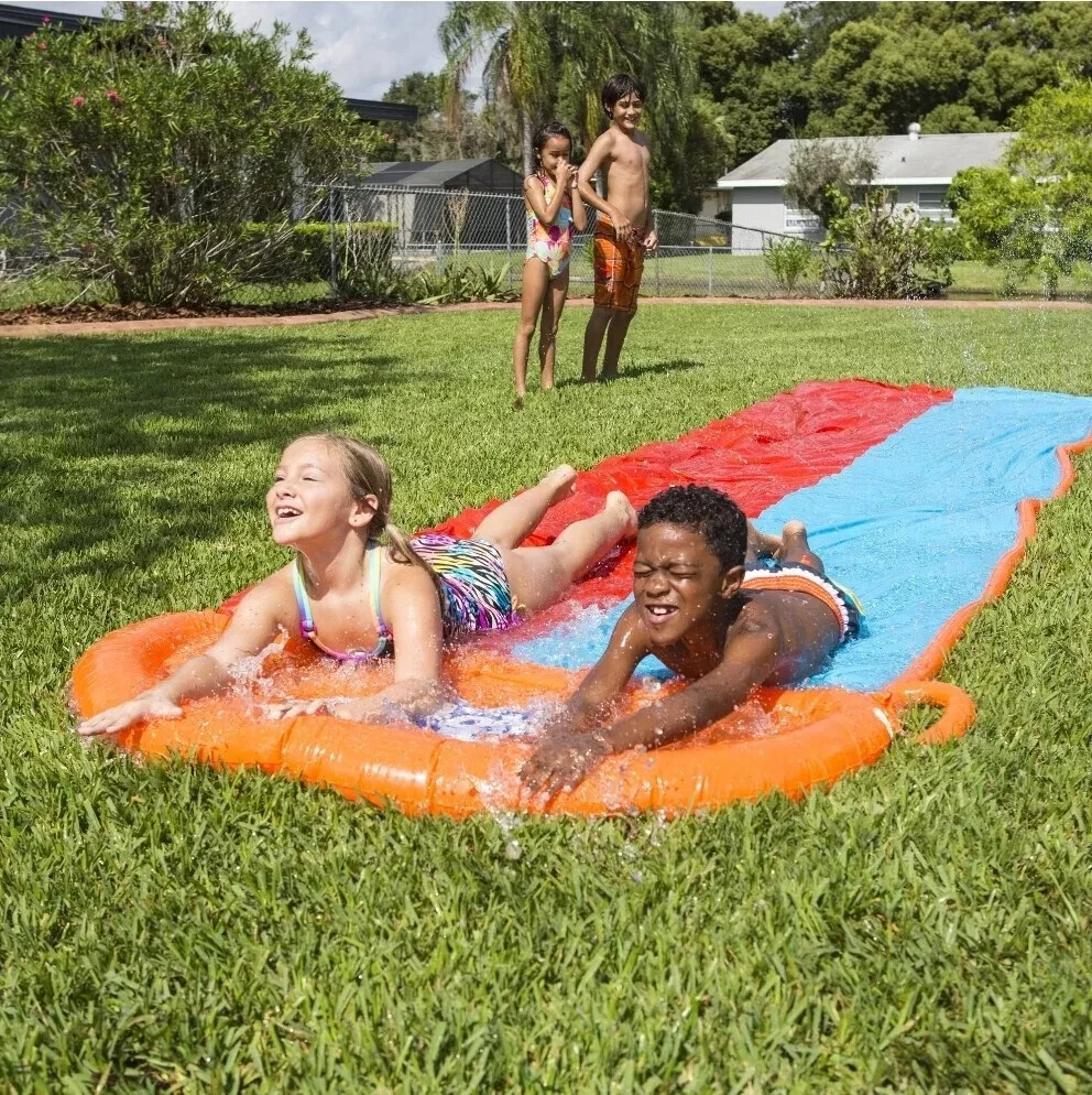 H2OGO! 18' Double Lane Water Slide - New