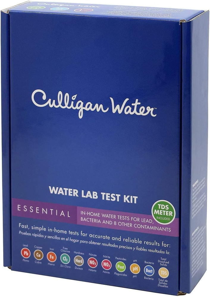 Essential Water Lab Test Kit – Comprehensive Home Water Testing for Lead, Bacter