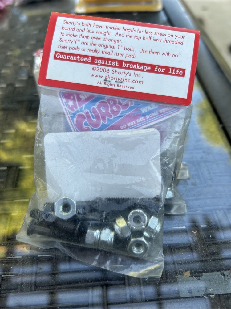 Shorty's Skateboard Hardware, Shortys 1 inch phillips head