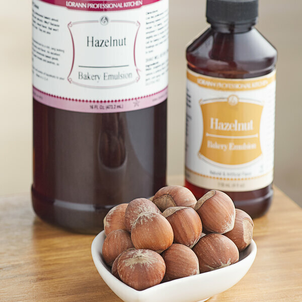 LorAnn Oils 1 Gallon Hazelnut Bakery Emulsion