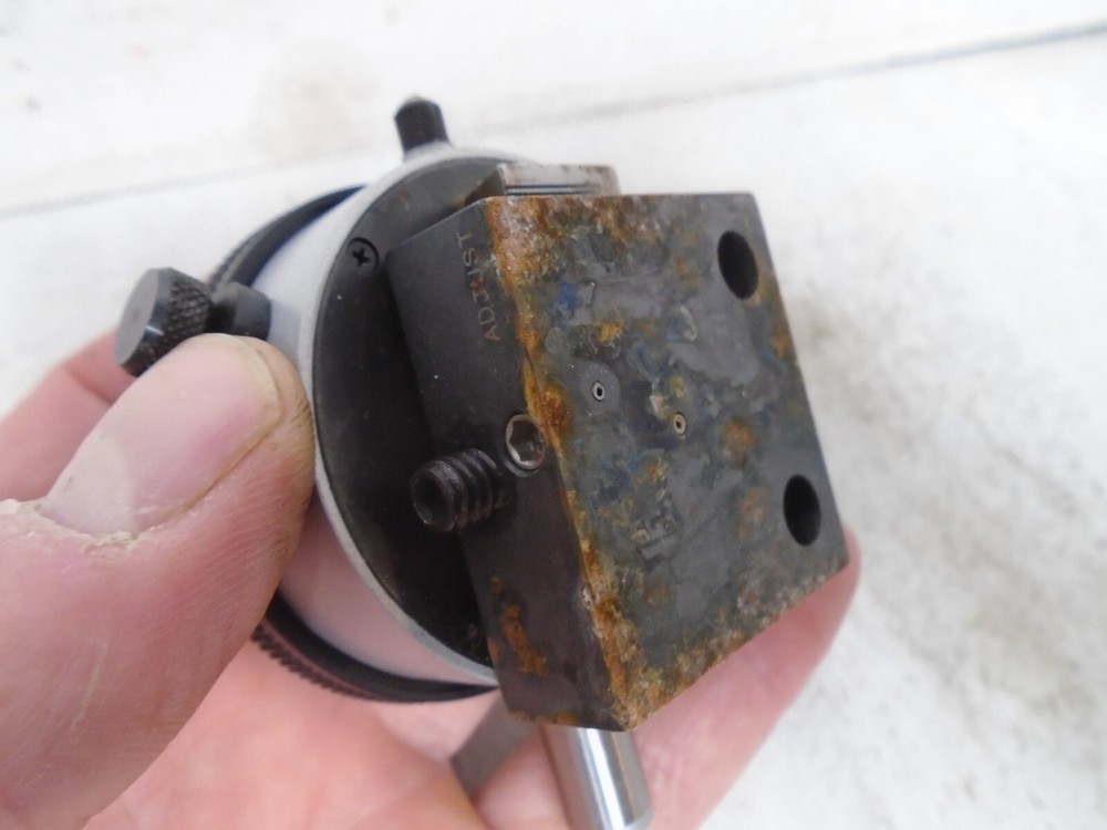 Starrett 25-441 indicator with Starrett 674 adjustable mount