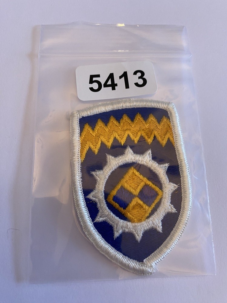 US Army Alaska Support Command Patch Full Color Patch INV5413