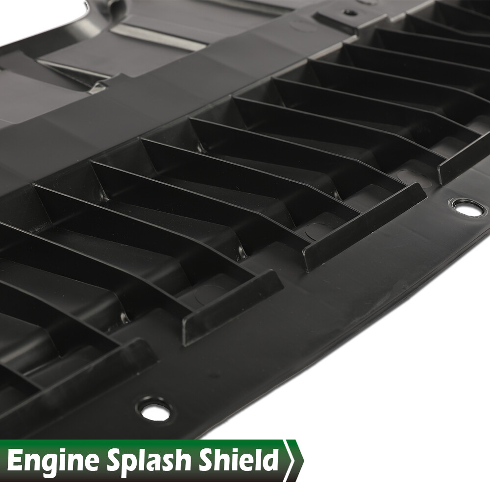 Fit For 2013-2015 Nissan Altima Front Engine Splash Shield Under Cover Black