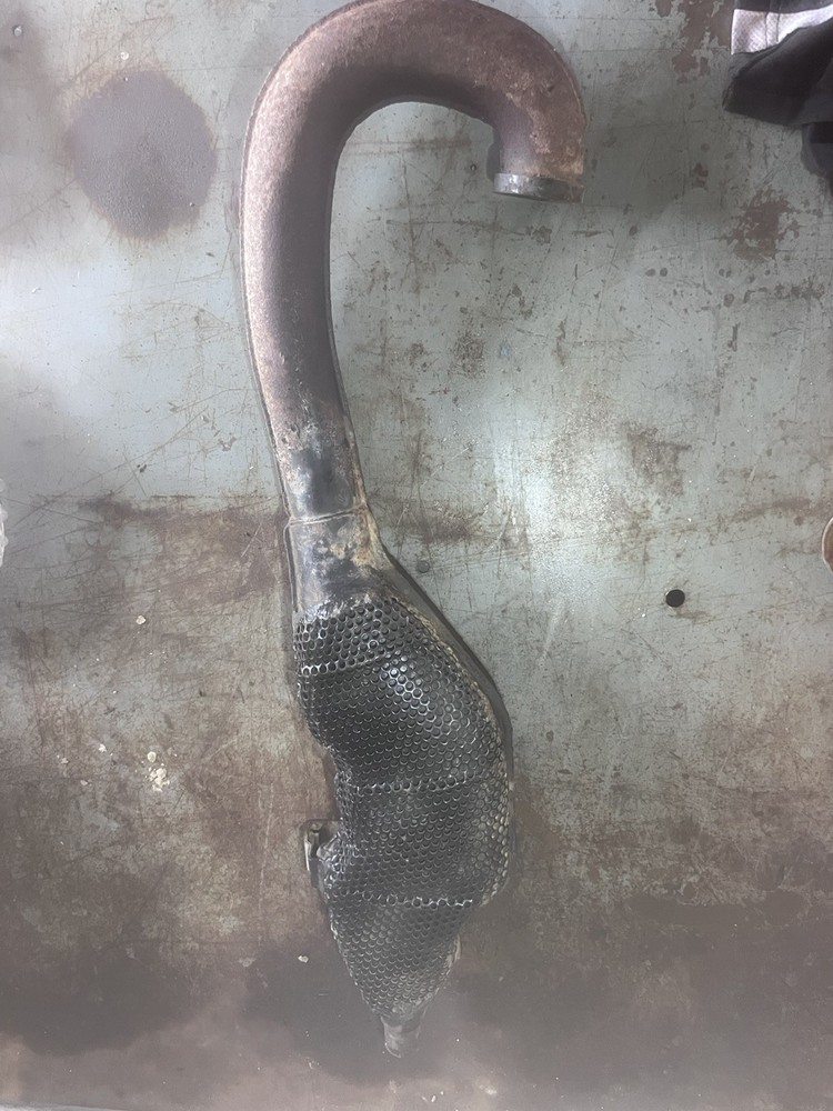 1976 Kawasaki KT250 Exhaust Pipe