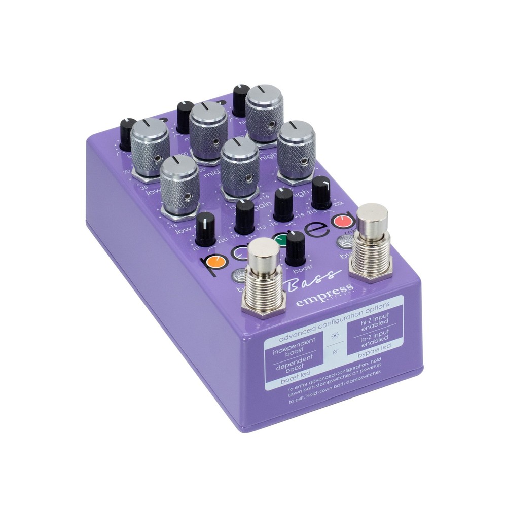 Empress Effects ParaEQ Bass Effects Pedal