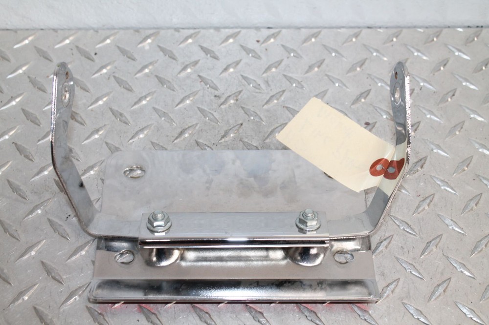 HARLEY-DAVIDSON OEM CHROME LICENSE PLATE HOLDER MOUNT BRACKET