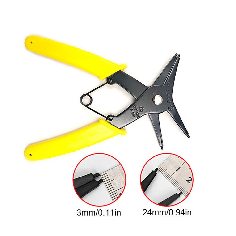 Dual-purpose Pliers Internal External Snap Ring Plier Combination Spring Tool