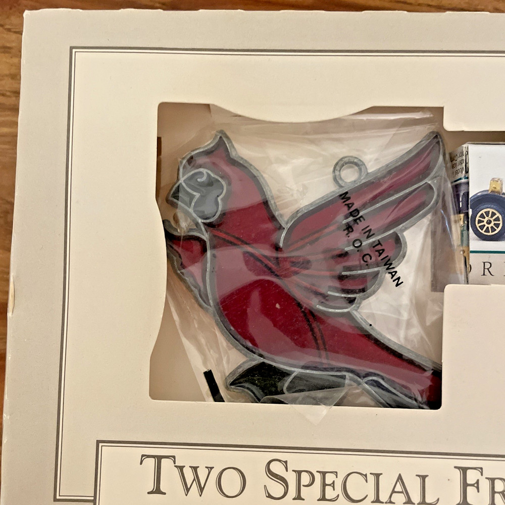 Reader's Digest Subscribers Gift Model-T Cardinal Sun Catcher 1994
