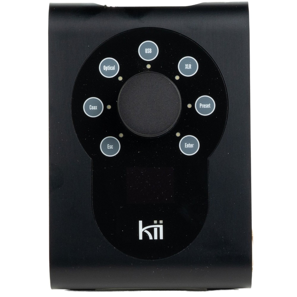 Kii Control Table Top Hardware Remote for Kii Speaker System - Black Anodized