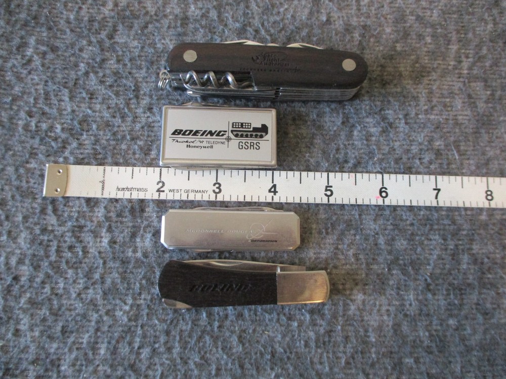 NASA MSFC-MISSILE COMMAND MULTITOOL PKT KNIFE-MCDONNELL/LOCKHEED/TELEDYNE/BOEING