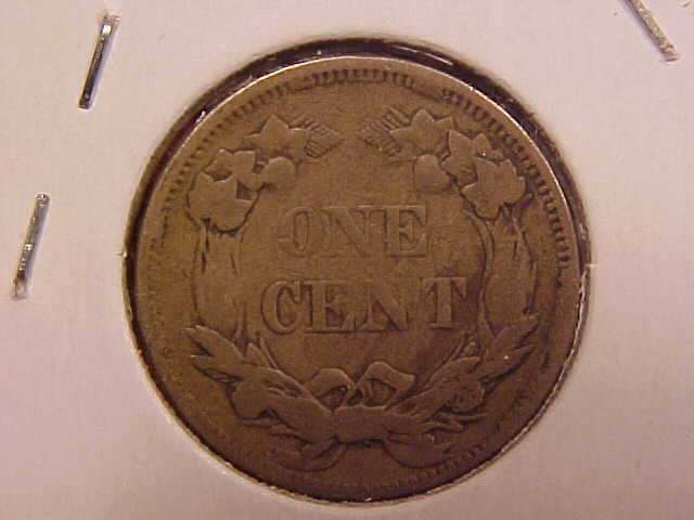 1858 FLYING EAGLE CENT - SMALL LETTERS - VF+ - SEE PICS! - (X2314)