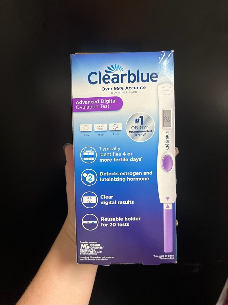 Clearblue, Advanced Digital Ovulation Test 20 Tests Exp 01/2027